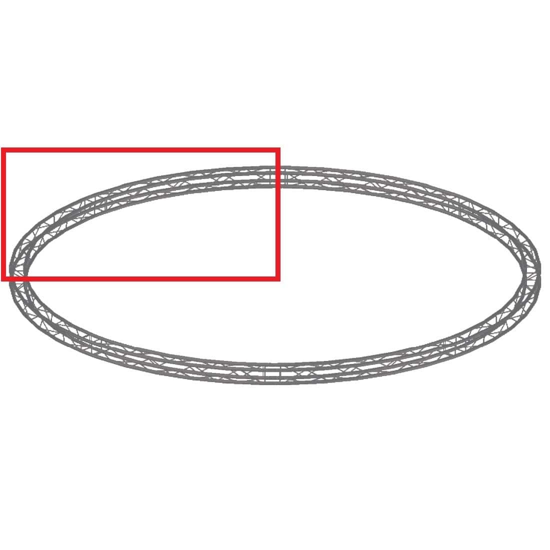 circle part 90° diameter 1,5mt