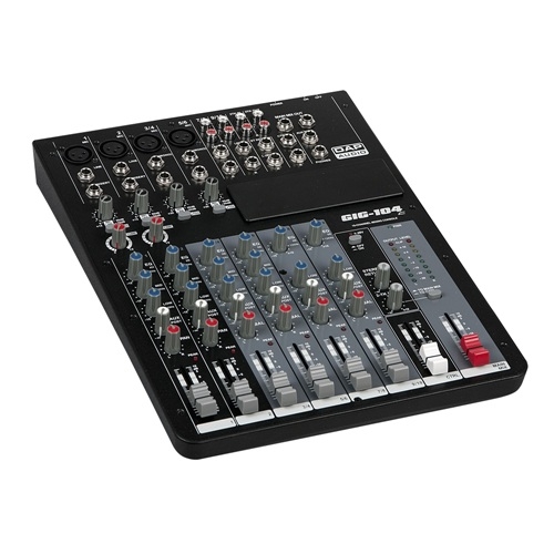 Mixer audio analogico GIG-104C 10 canali