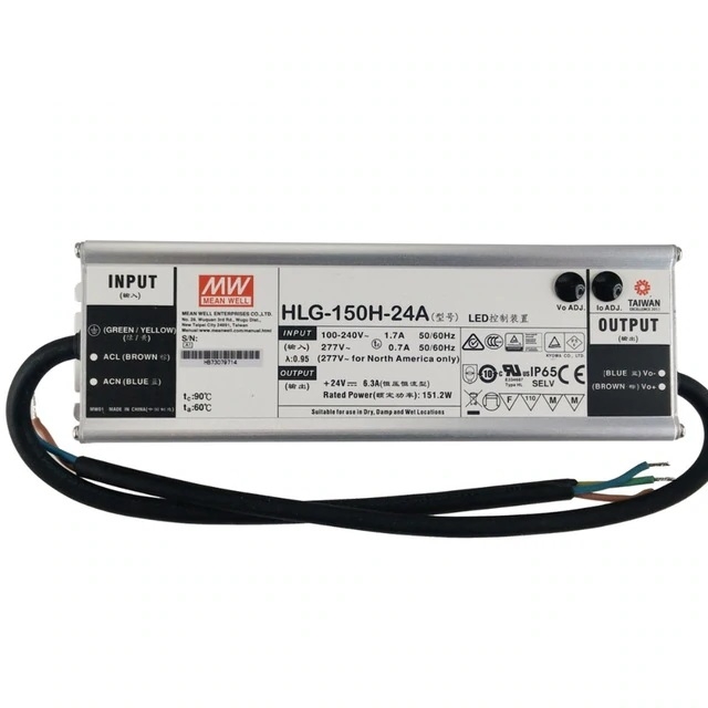 Power supply AC/DC 150W 24V 12,5A IP65