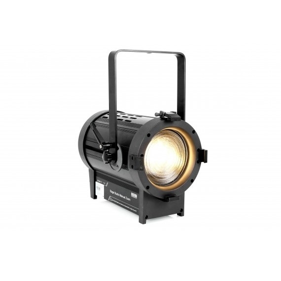 Proiettore Studio zoom manuale 12-55° 200W LED COB 3200K WW Fresnel