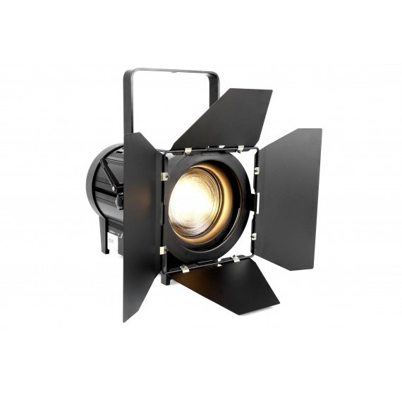 Proiettore Studio zoom manuale 12-55° 200W LED COB 3200K WW Fresnel