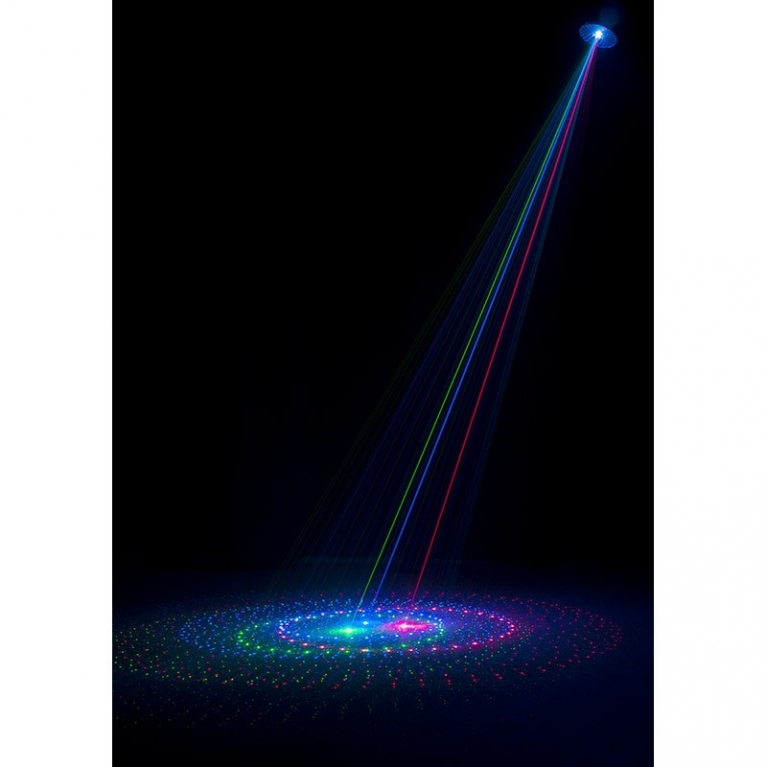 Proiettore Rayzer Startec led RGB laser + effetto wash