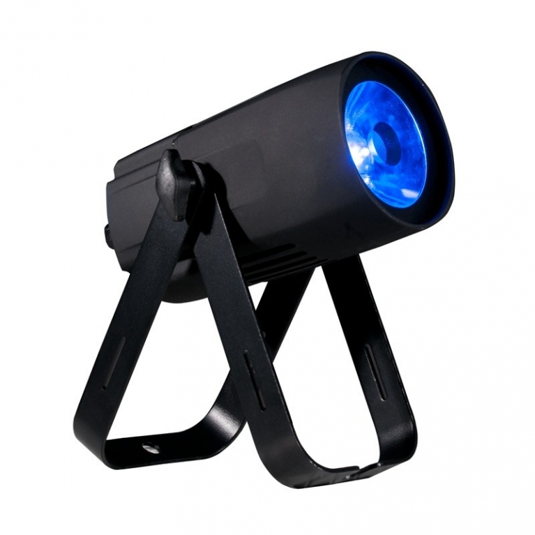 Pinspot LED compatto Saber Spot RGBW