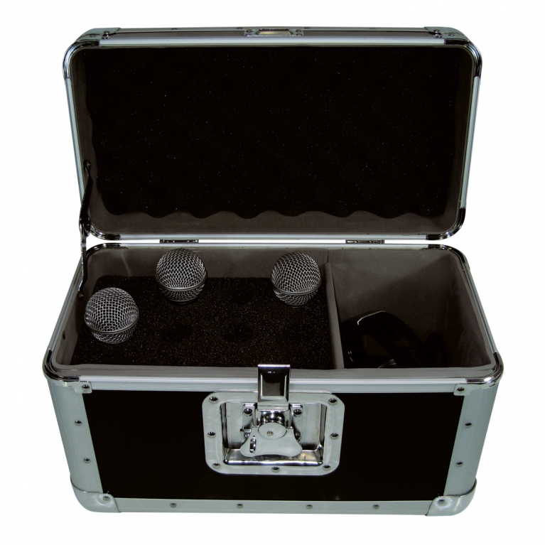Flight case MDF per 12 microfono ACF-SW/Microphone case