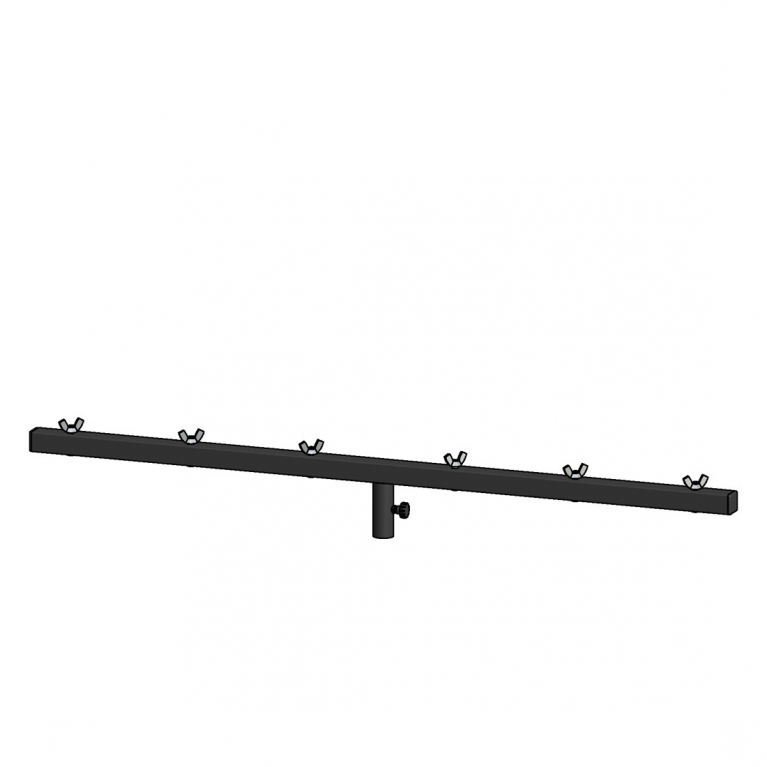 T-bar 1,5 mt per equipaggiamento luci con galletto DT ST-PMB