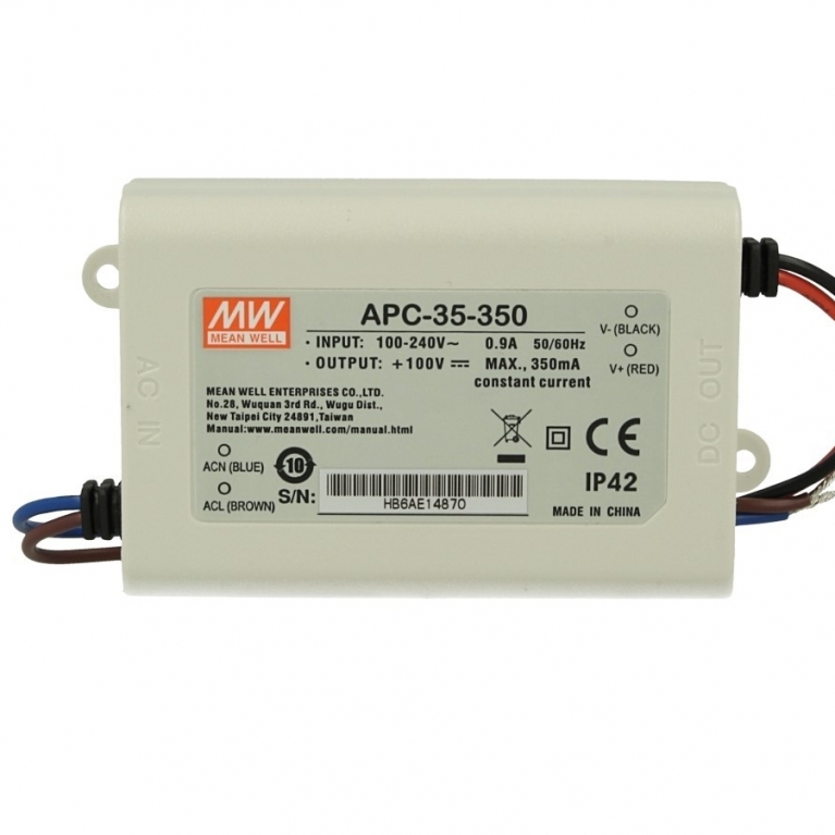 Costant Current POWER SUPPLY for led 35W 350mA