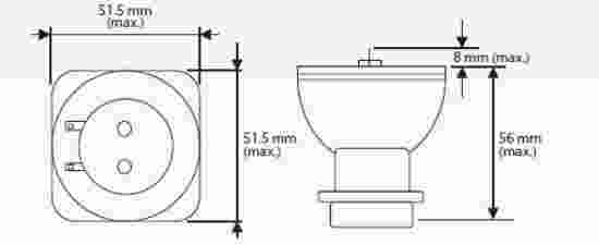 MSD 200 S5 R5 YODN 200W 8000°k 3000ore