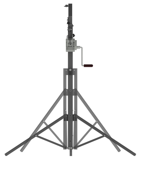Stativo elevatrice telescopico 4mt max 110kg Nemesis 110