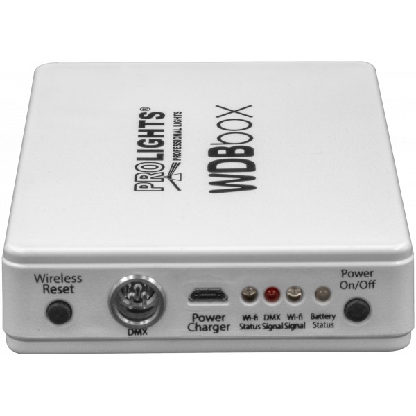 Dispositivo di controllo segnale DMX wireless per galleryeclipse