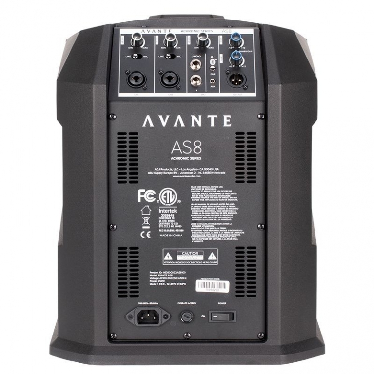 Kit audio a colonna Avante AS8 portatile da 800W