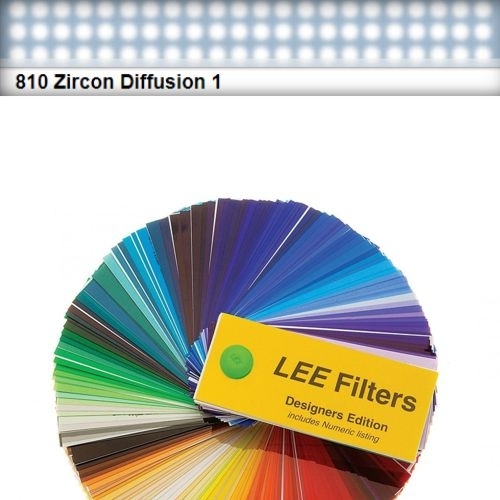 FOGLIO GELATINA ZIRCON LEE LED #810# DIFFUSION 1 61cm X 61cm.