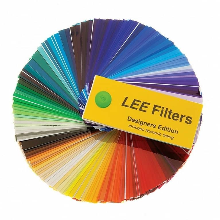 Mazzetta colori Lee Filter edizione Designer